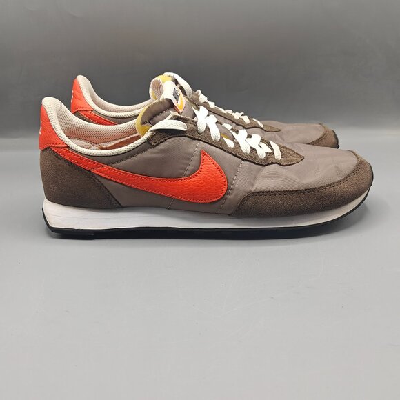 Nike Waffle Trainer 2 Moon Fossil Team Orange Men’s - Picture 1 of 11